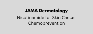 Nicotinamide for skin cancer chemoprevention
